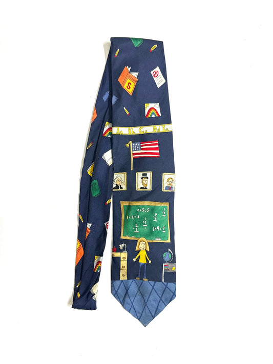 The Save Children Vintage Silk Tie