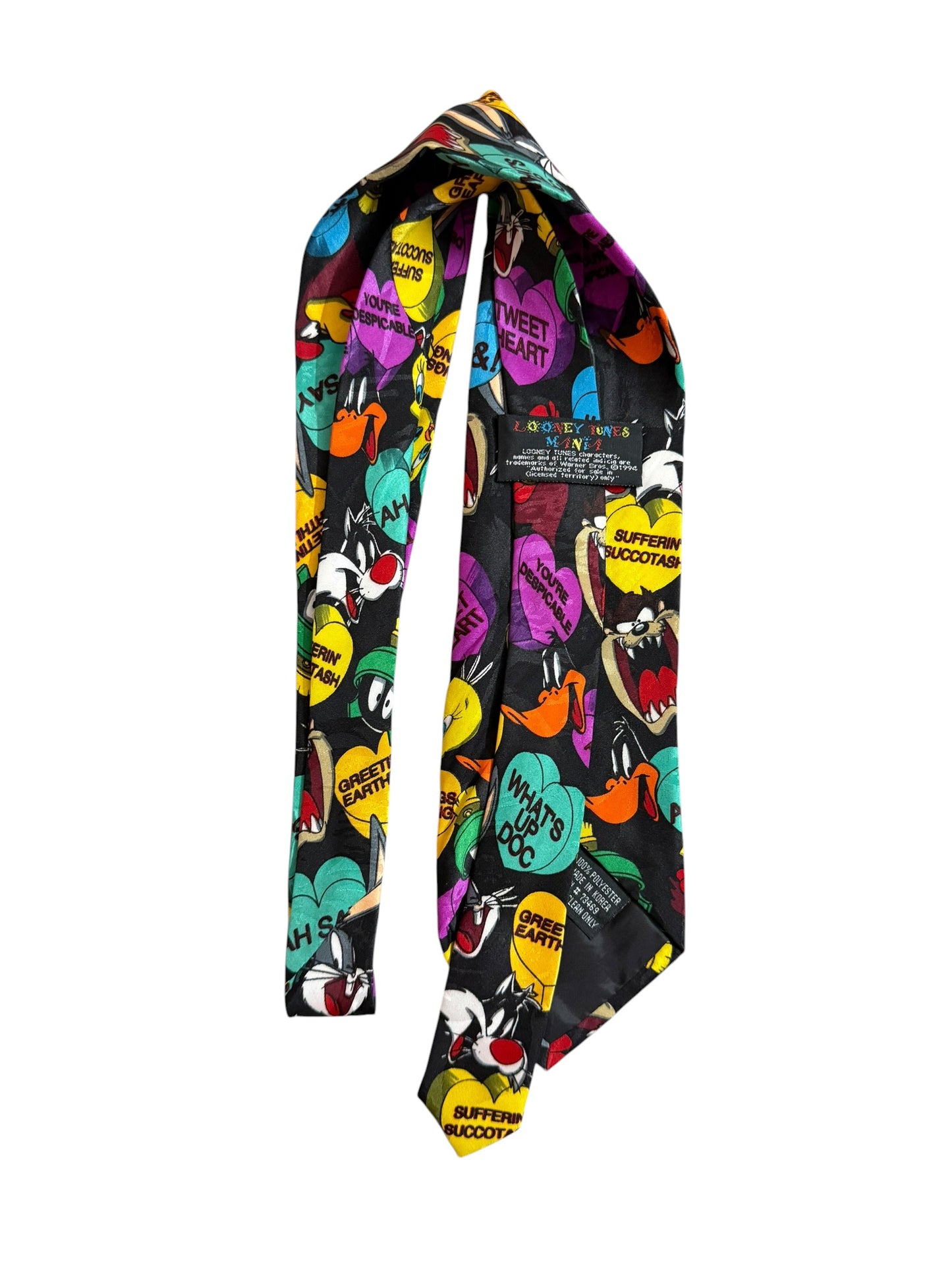 Looney Tunes Mania Vintage Silk Tie