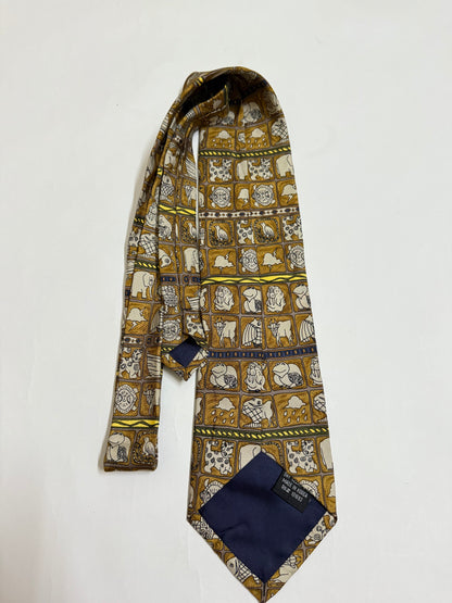vintage silk tie