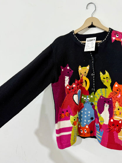 Arrow kitty Woolen Sweater