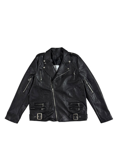 Dress Volume Leather Jacket