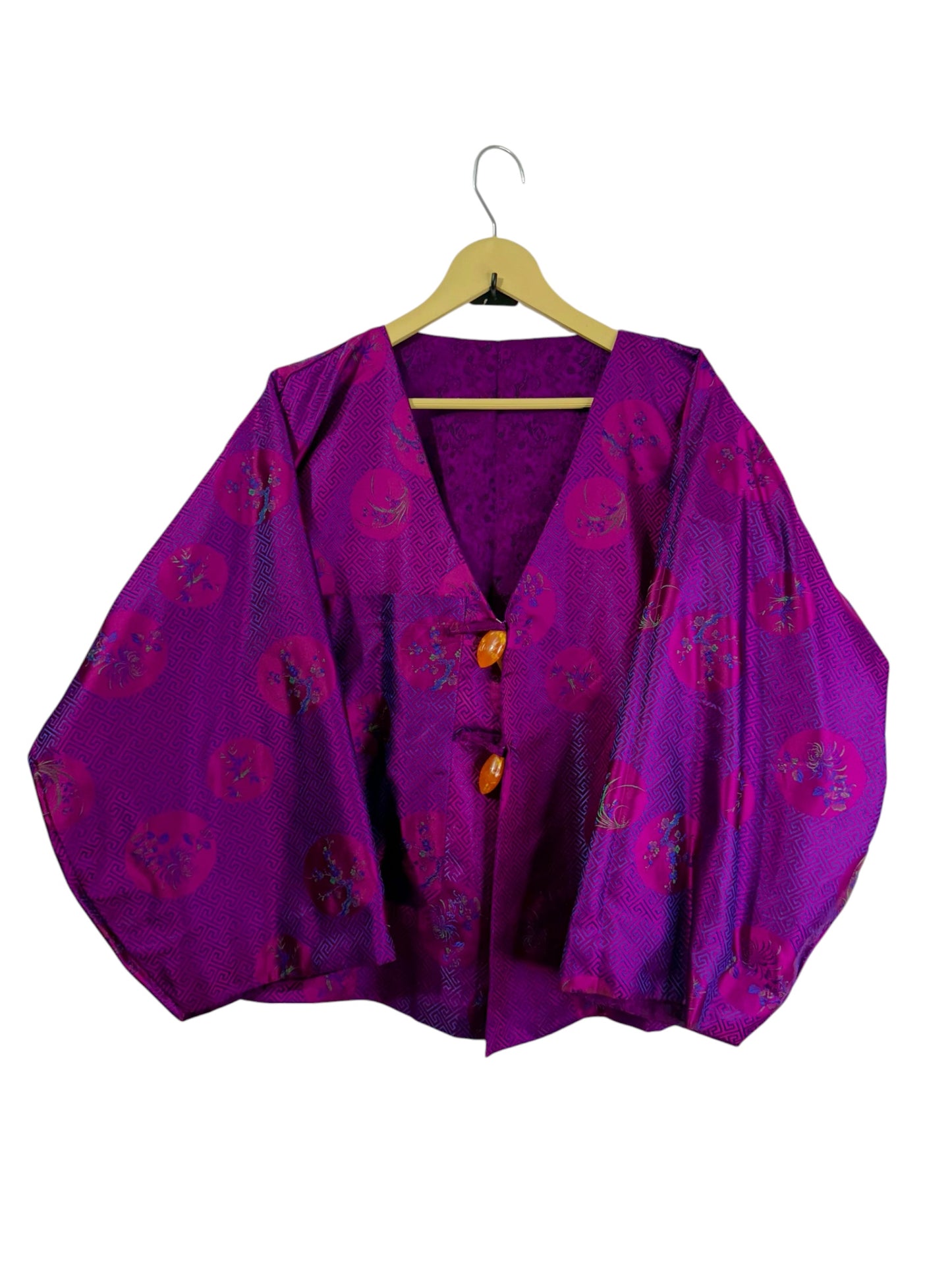 Japanese Silk  Vintage Jacket