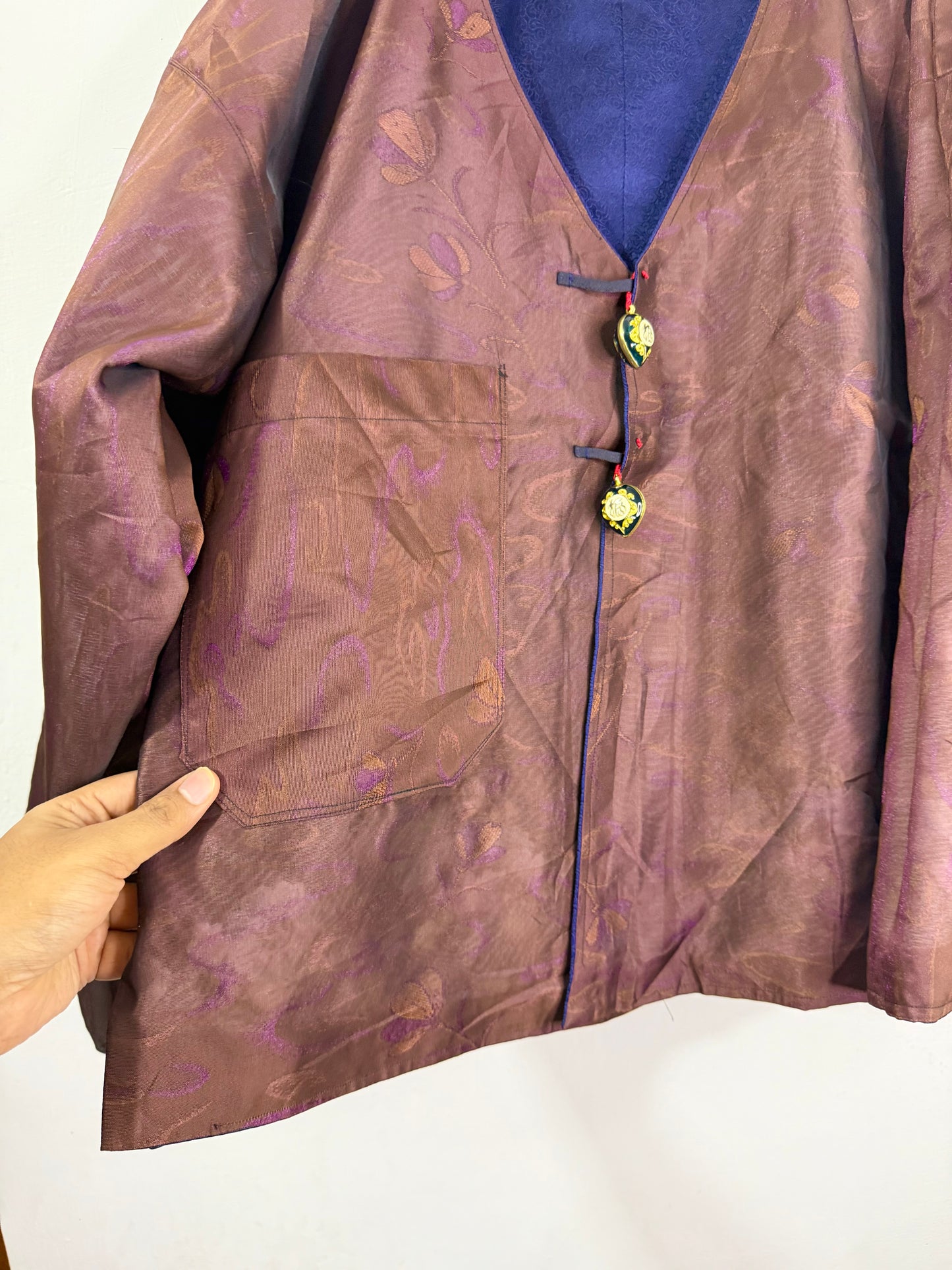 Reversible Hanbok vintage Jacket