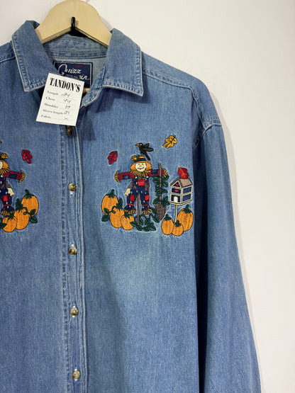 Quizz Denim Shirt