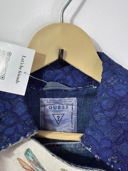 Customised Tapestry patch Denim Jacket