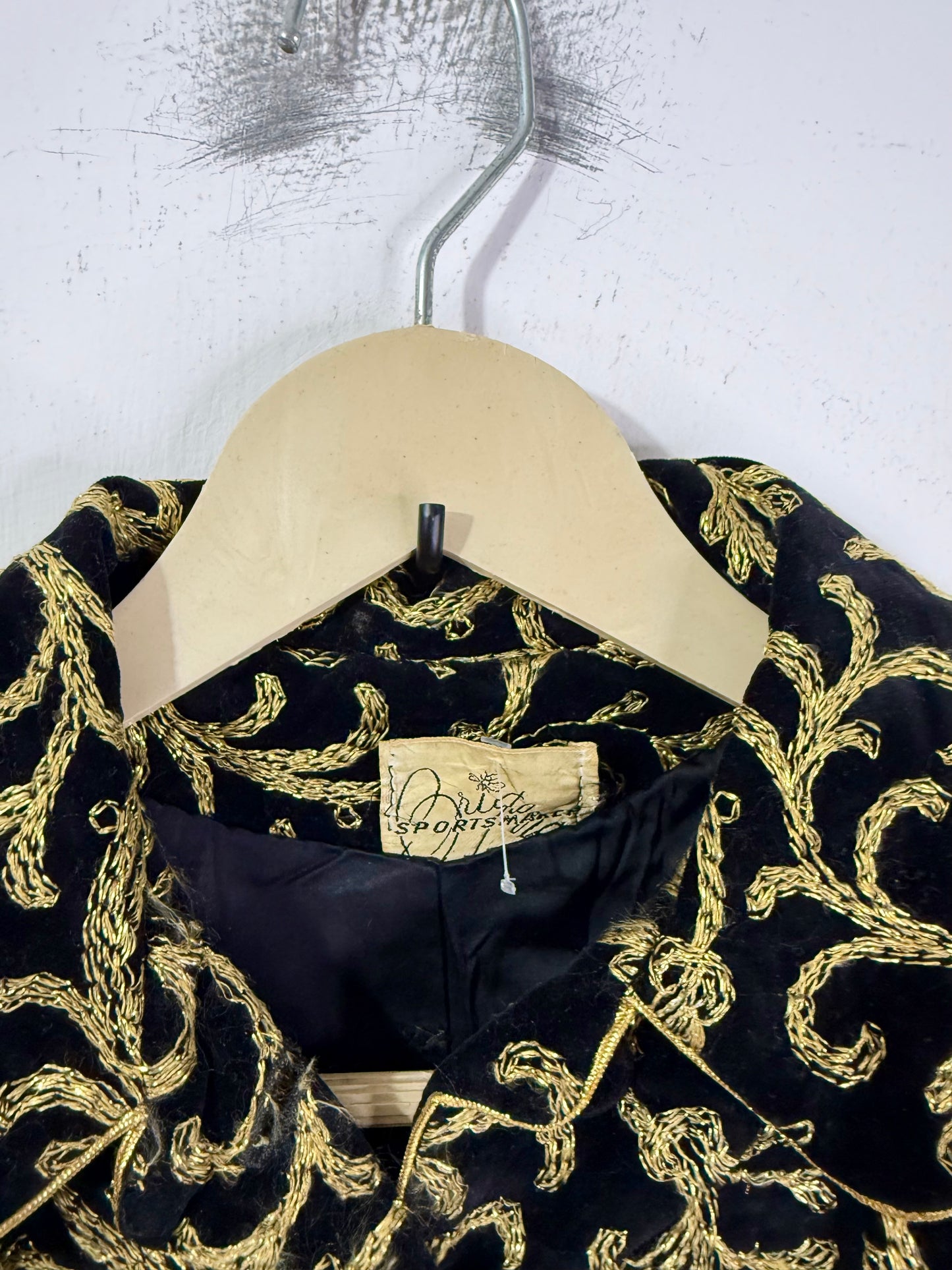 Zari Embroidered Vintage Jacket