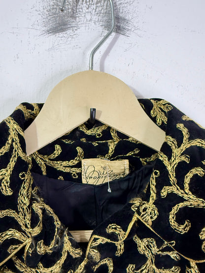 Zari Embroidered Vintage Jacket