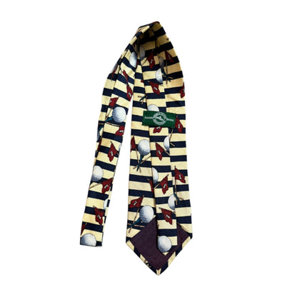 Pebble Beach Vintage Silk Tie