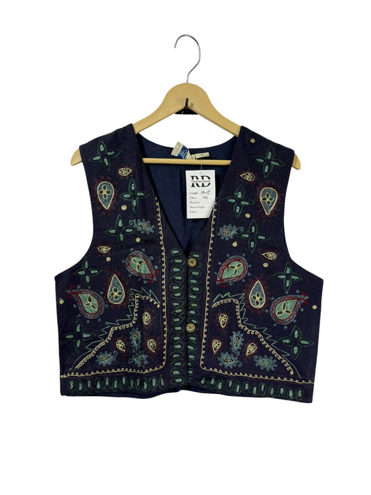 Embroidered Vest