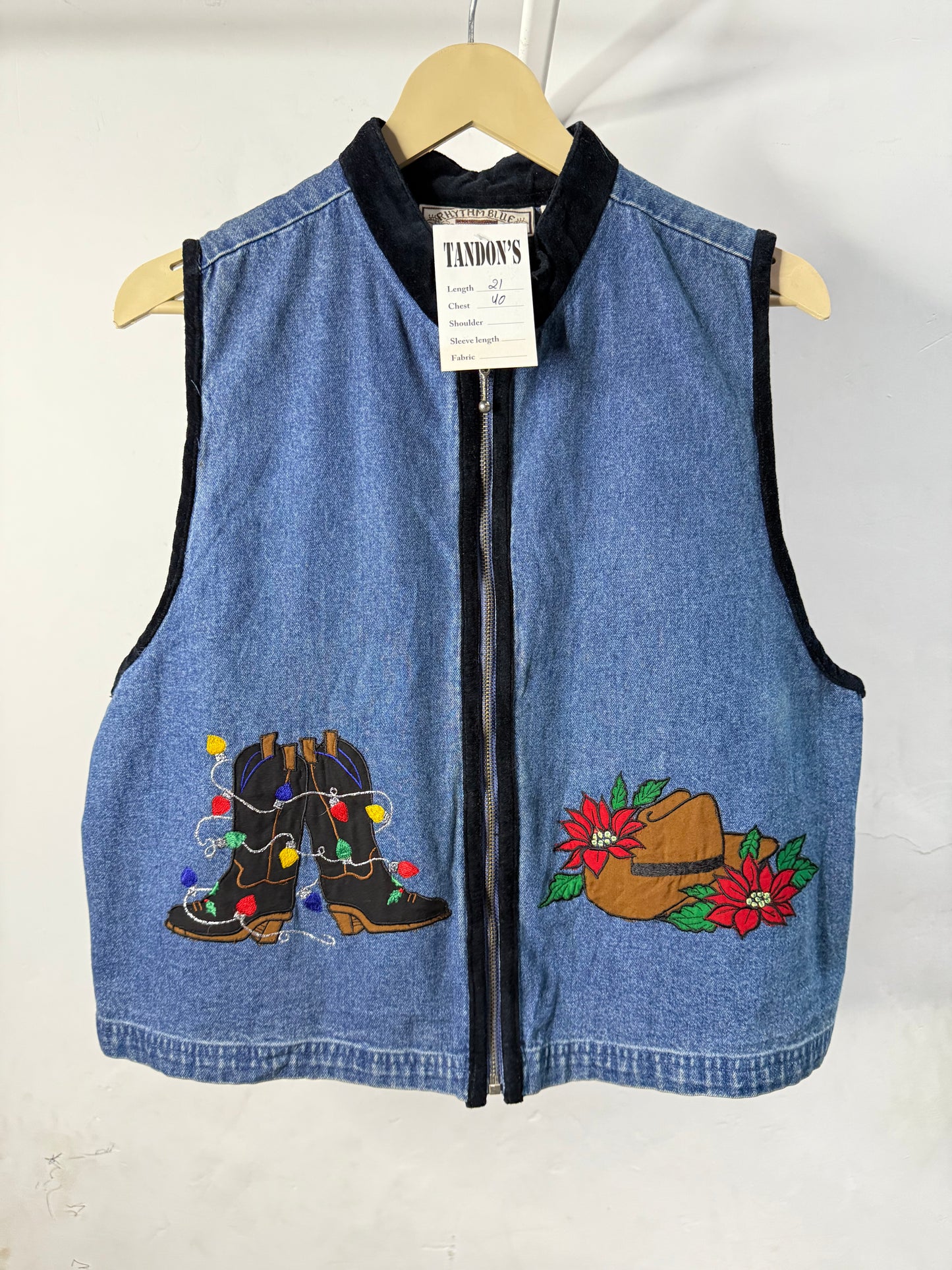 Rhythm Blue Denim vest