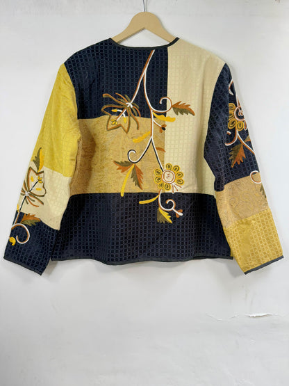 Alex Kin Patch Embroidered Jacket