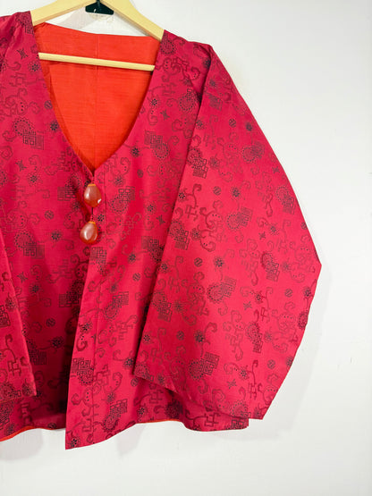 Hanbok Silk Vintage Jacket