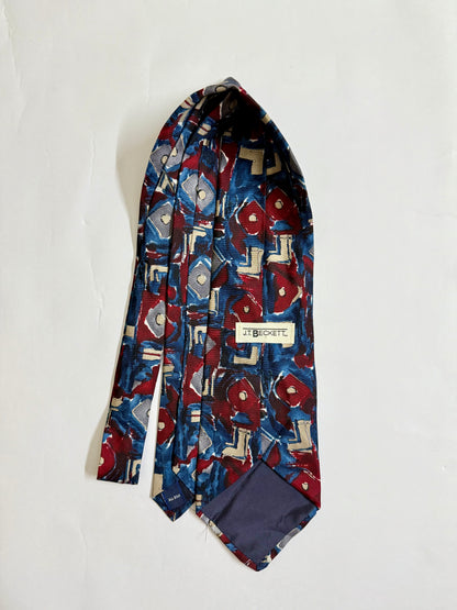 J.T becketl Vintage Silk Tie