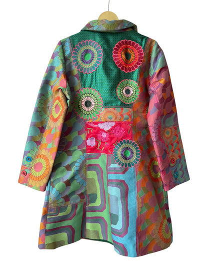 Jacquard Long vintage Jacket