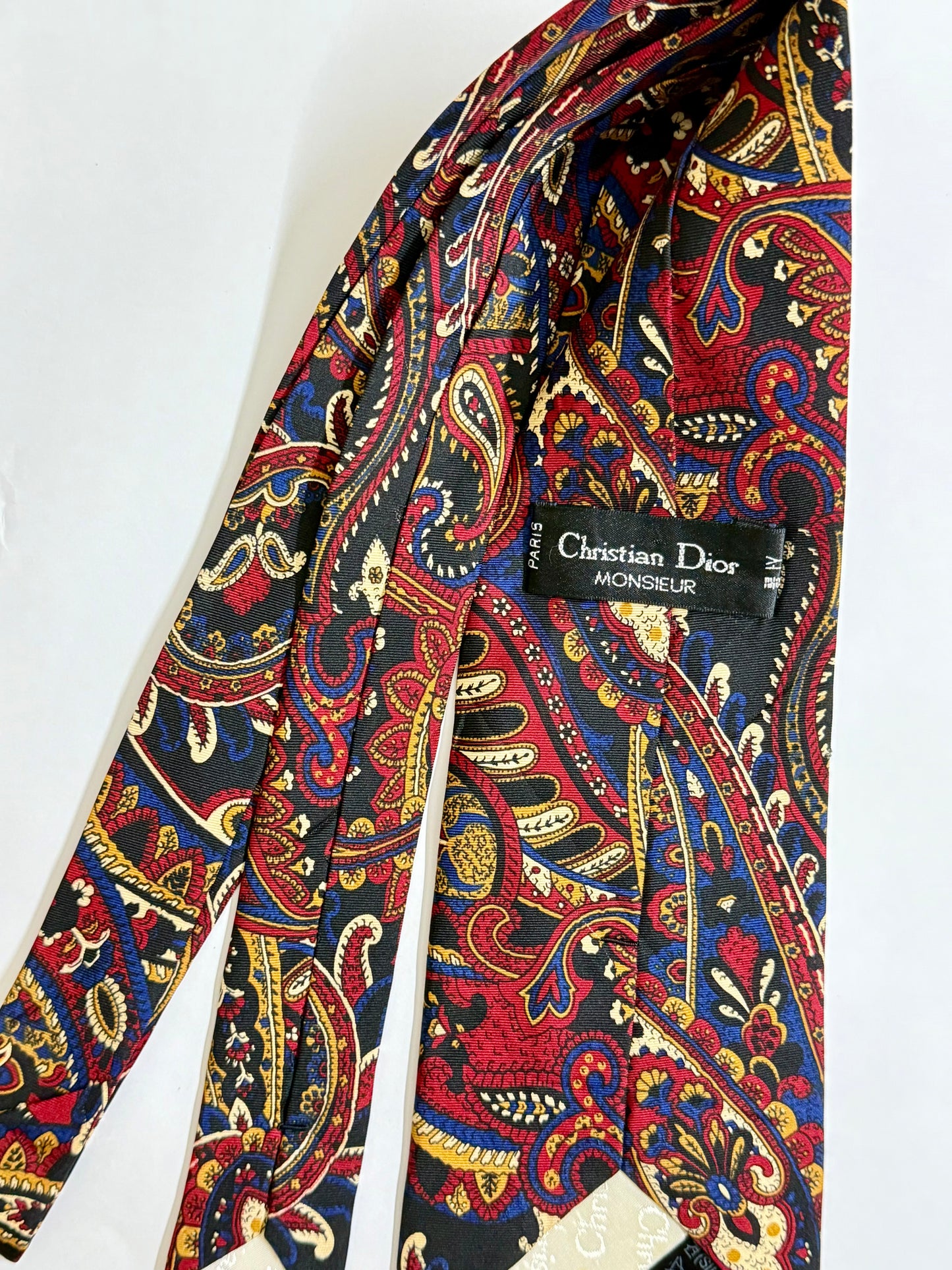 Christian Dior Vintage Silk Tie