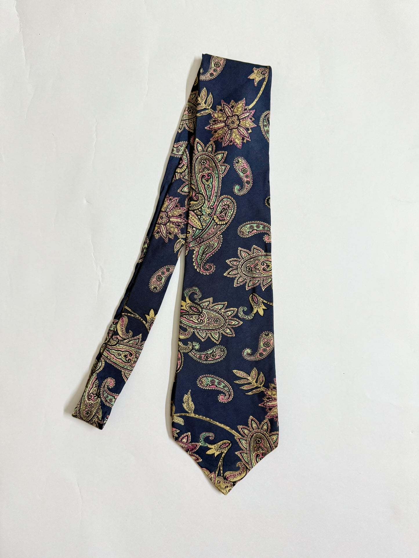 Salem Town  Vintage Silk Tie