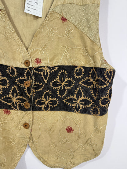 Embroidered Vest