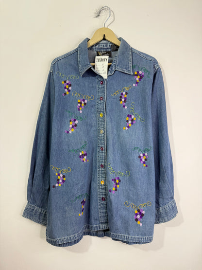 Silver Threads Denim Shirt