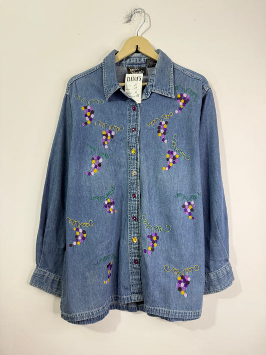 Silver Threads Denim Shirt