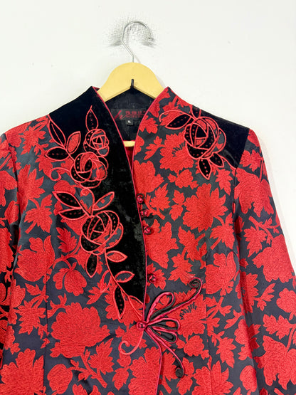 Velvet Embroidered Vintage Jacket