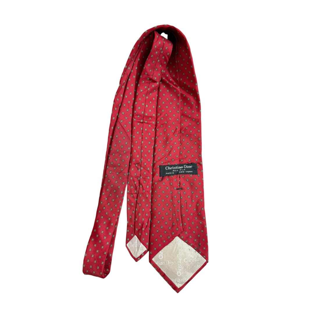 Christian Dior Vintage Silk Tie