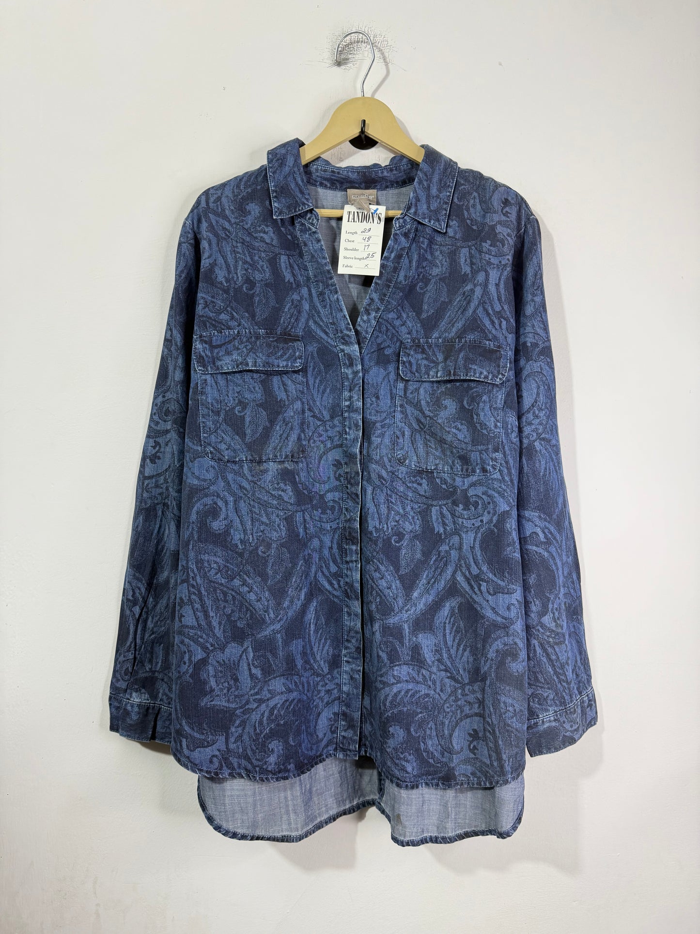 Silver Threads Denim Shirt