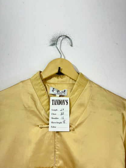 High Fashion Silk Vintage Jacket