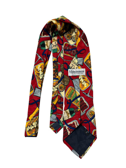 Manannan Vintage Silk Tie