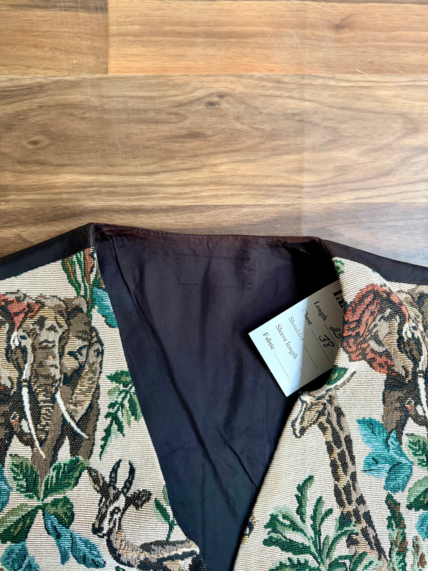 Wild animal  Print vest