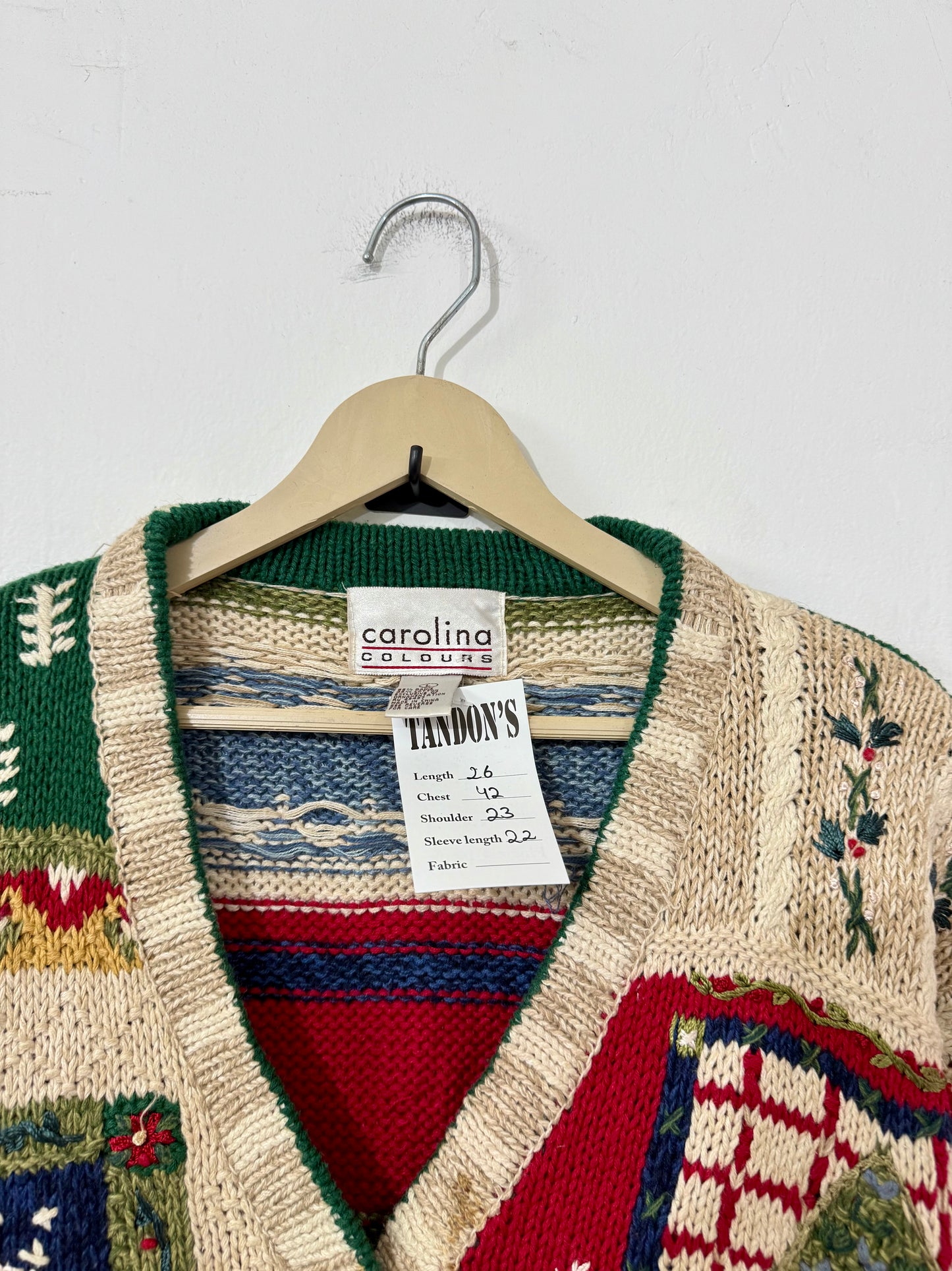 Carolina Colours Woolen Sweater