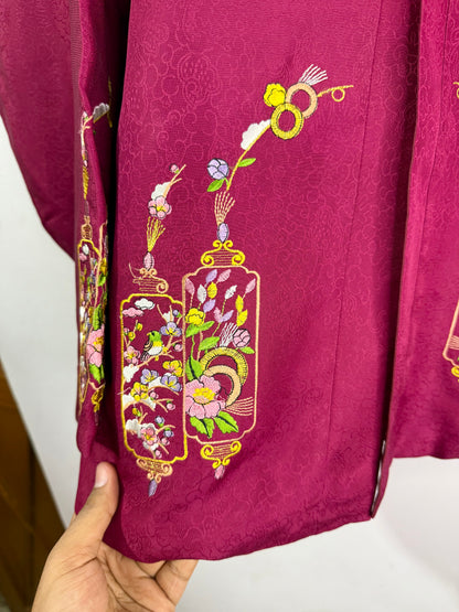 Hanbok Silk Vintage Jacket