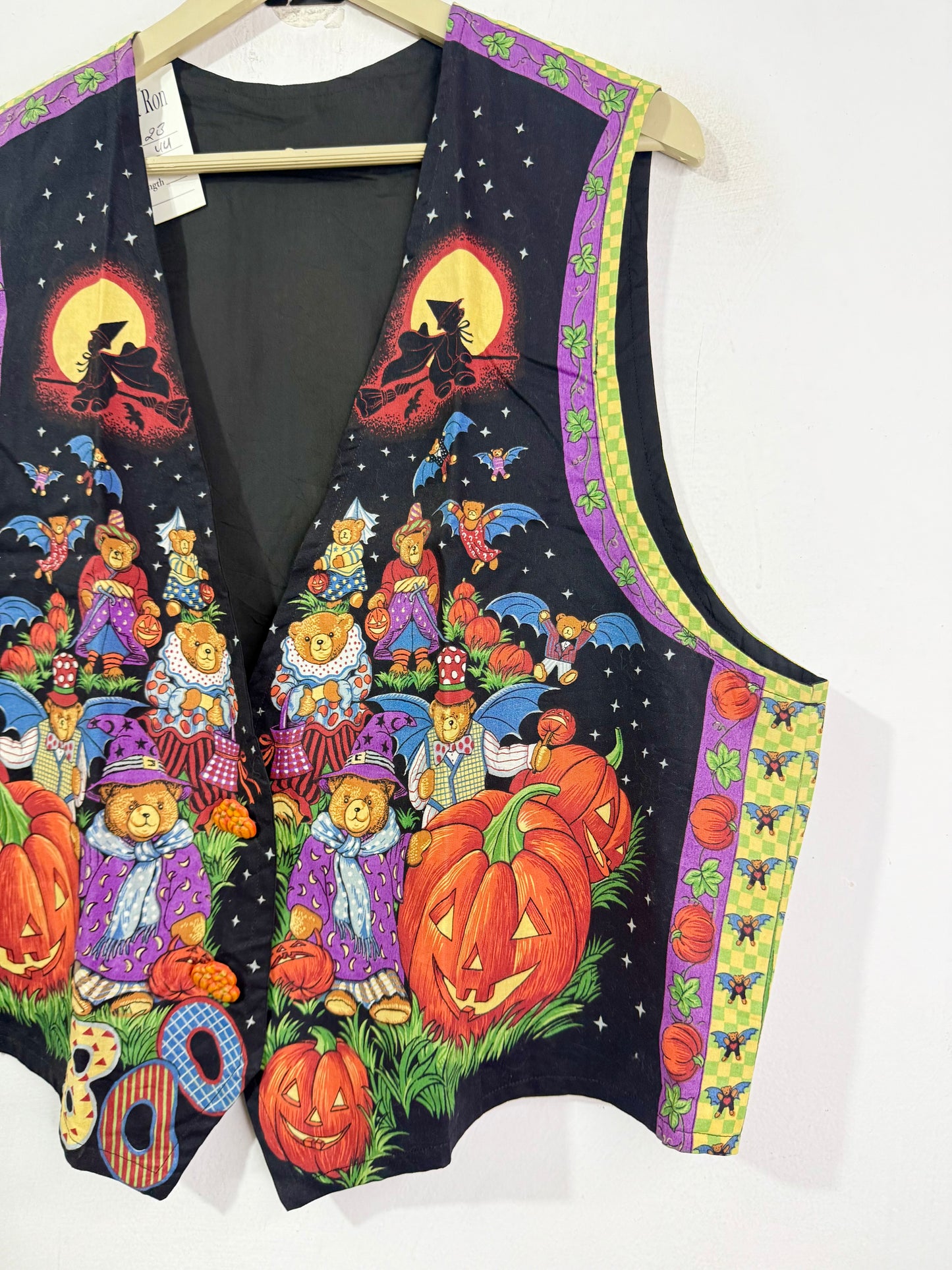HALLOWINE PRINT Vintage Vest