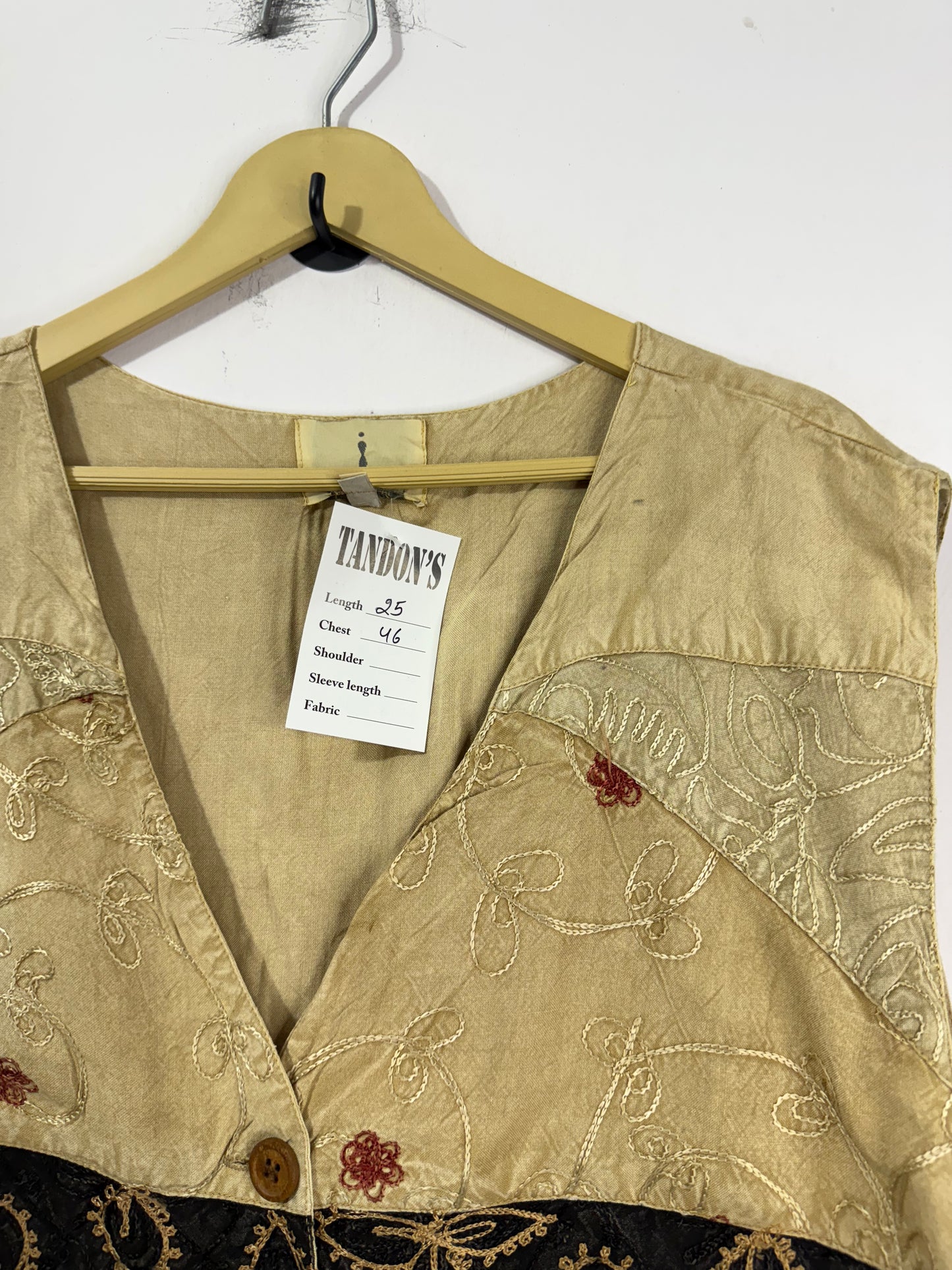 Embroidered Vest