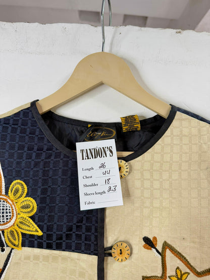 Alex Kin Patch Embroidered Jacket