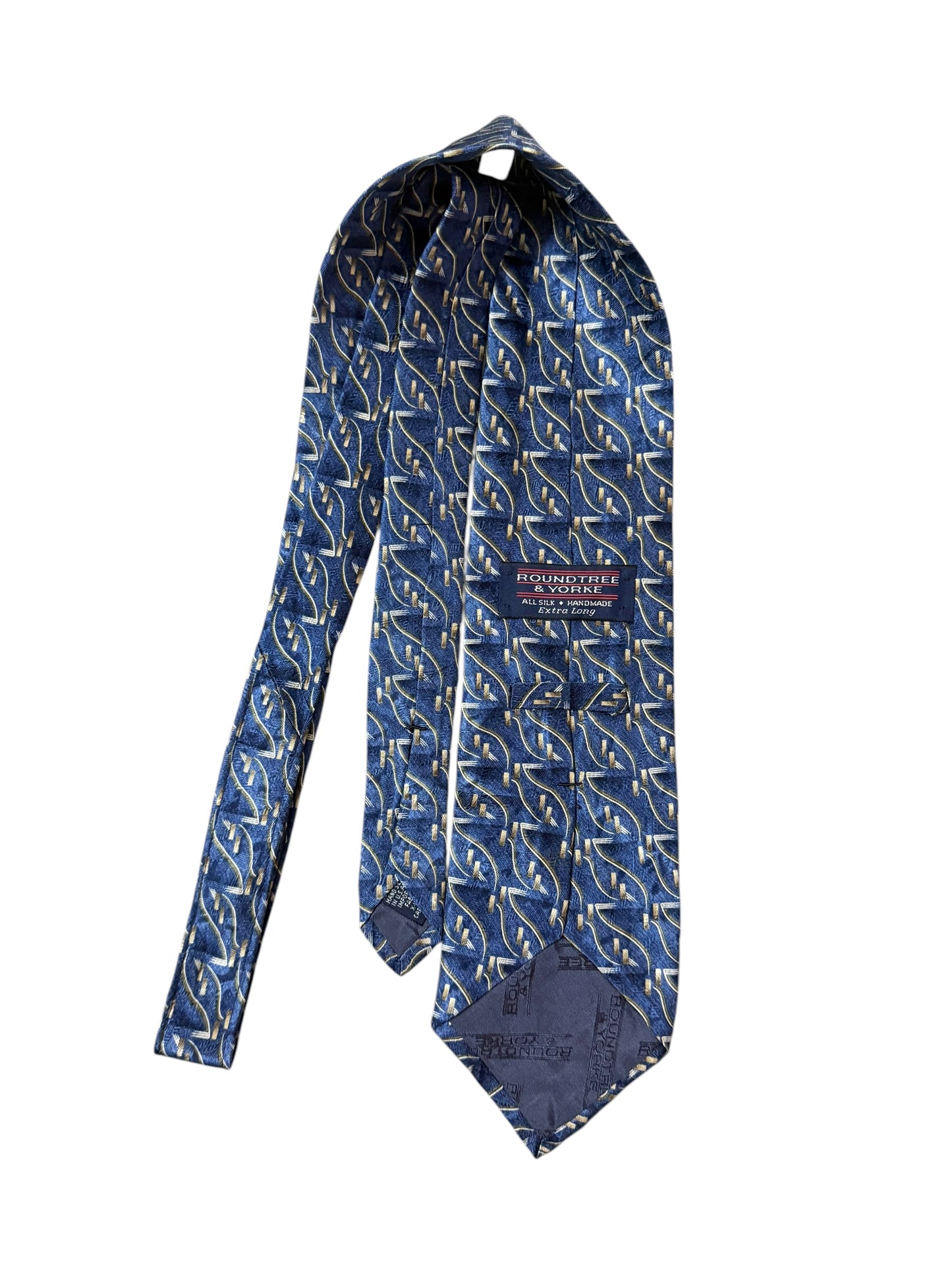 Roundtree & york Vintage Silk Tie