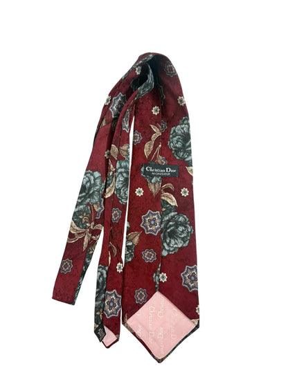 Christian Dior Vintage Silk Tie