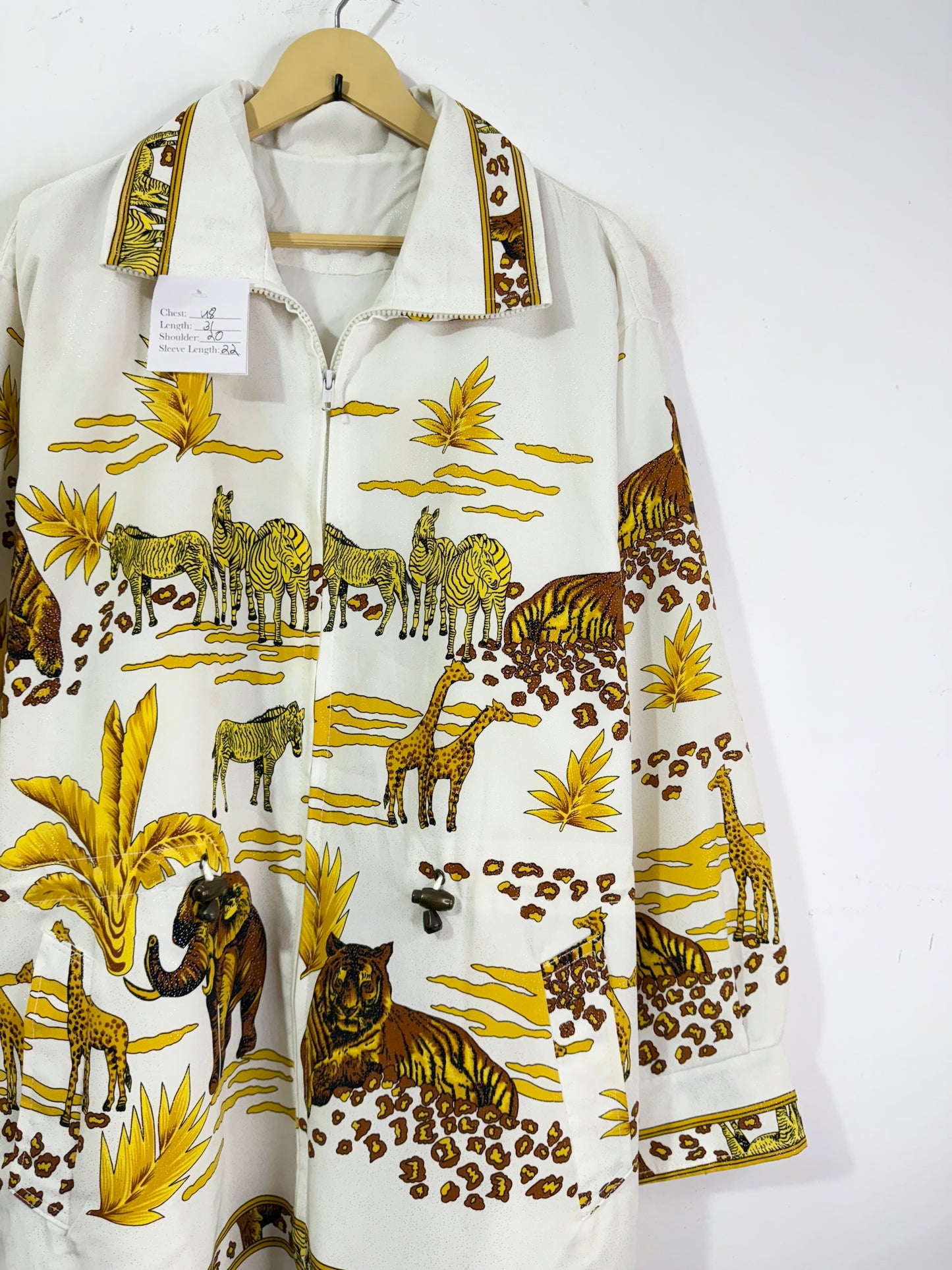 Jungle Print Vintage Jacket