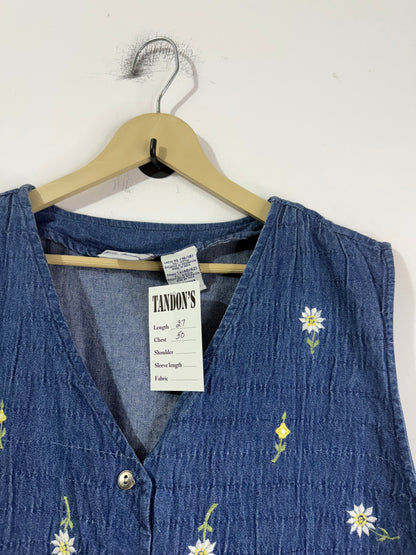Denim vest