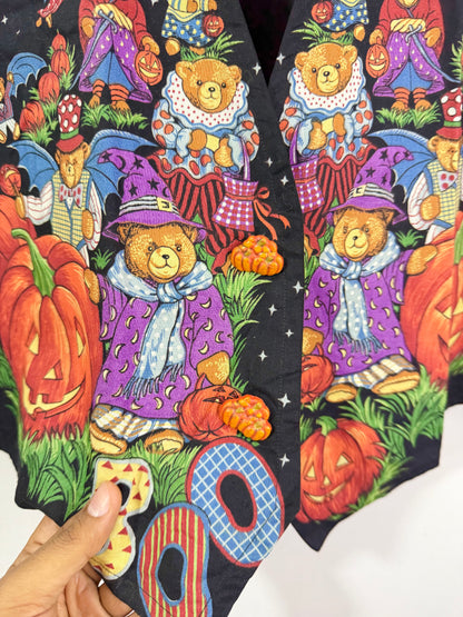 HALLOWINE PRINT Vintage Vest