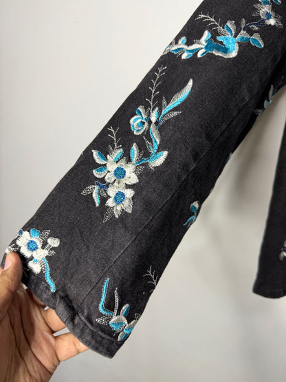 Denim & Co. Embroidered Jacket