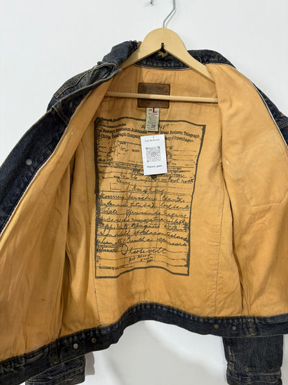 Customised Tapestry patch Denim Jacket