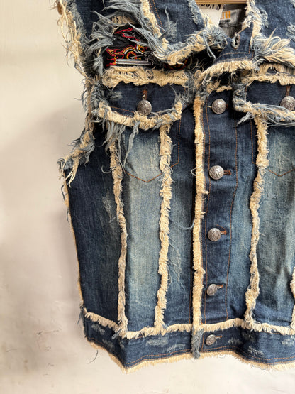 Ride With Pride Denim vest