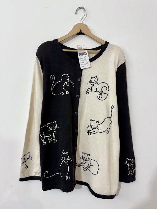 Cats Woolen Sweater