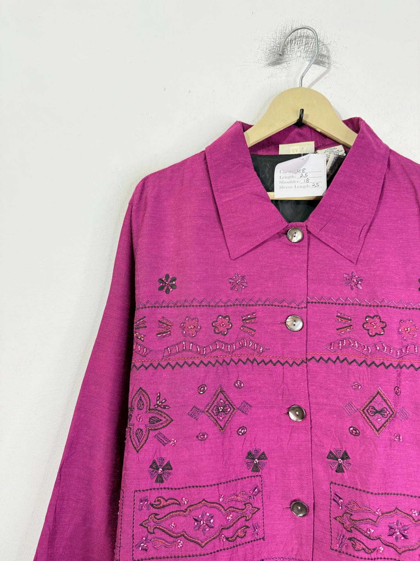 Hand embroidered Vintage Jacket