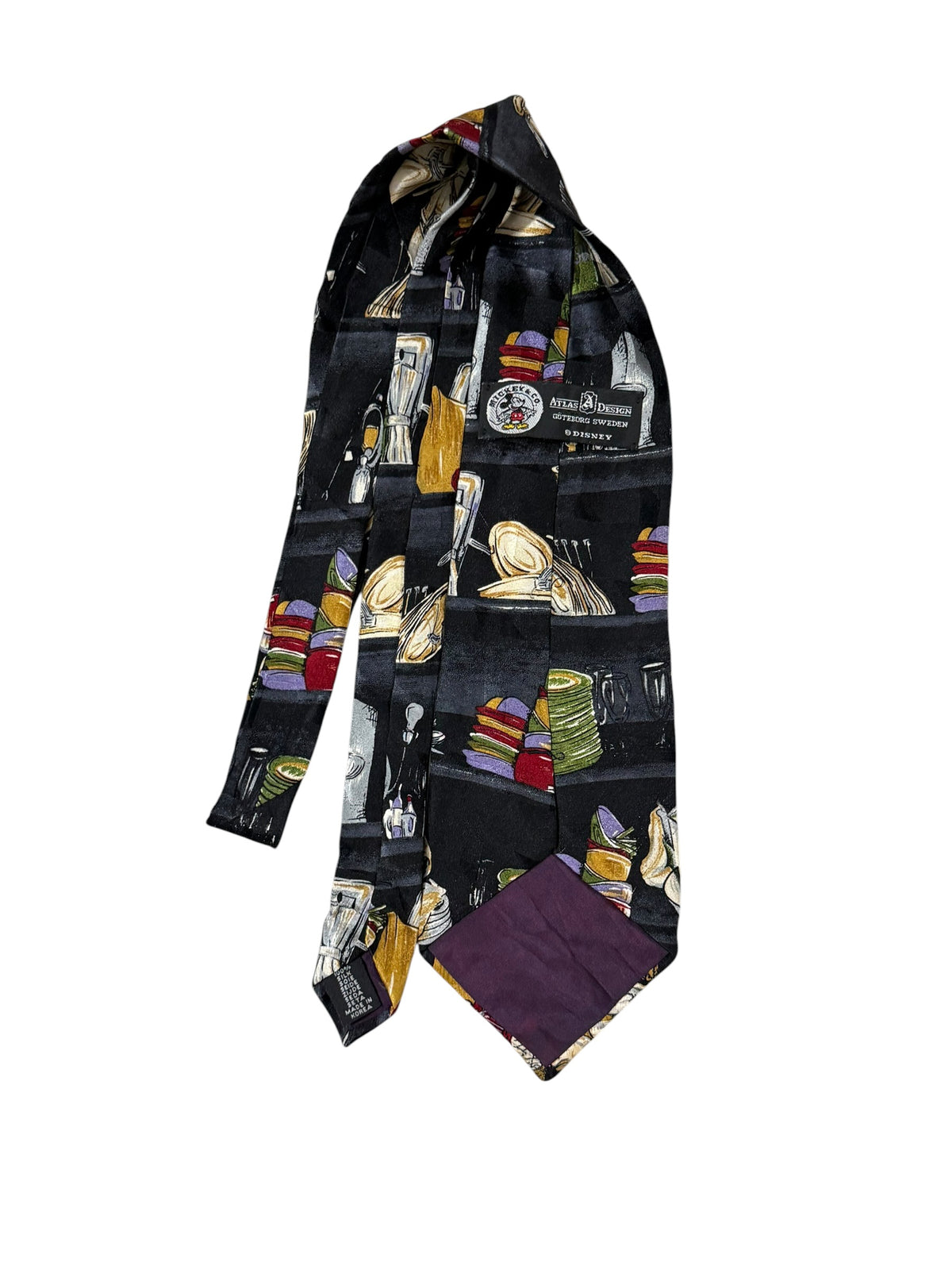 Atlas Design  Vintage Silk Tie