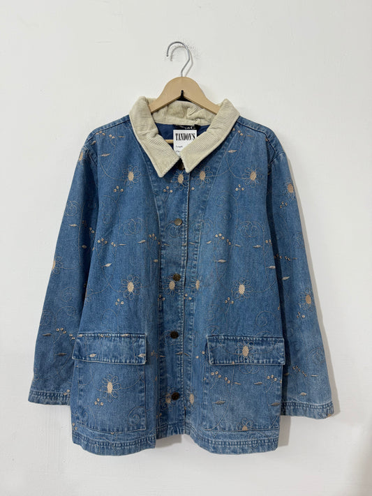 Embroidered Denim Jacket