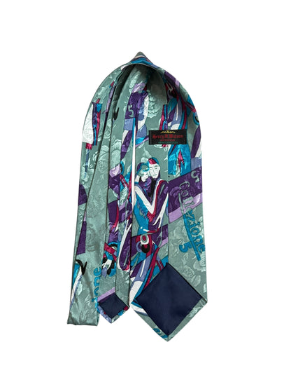Henrey wartson Vintage Silk Tie