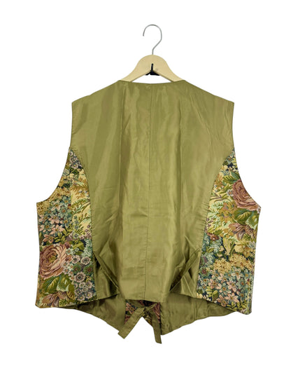 Rose floral tapestry Vest