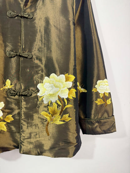 DUNLIN Hanbok Silk Vintage Jacket