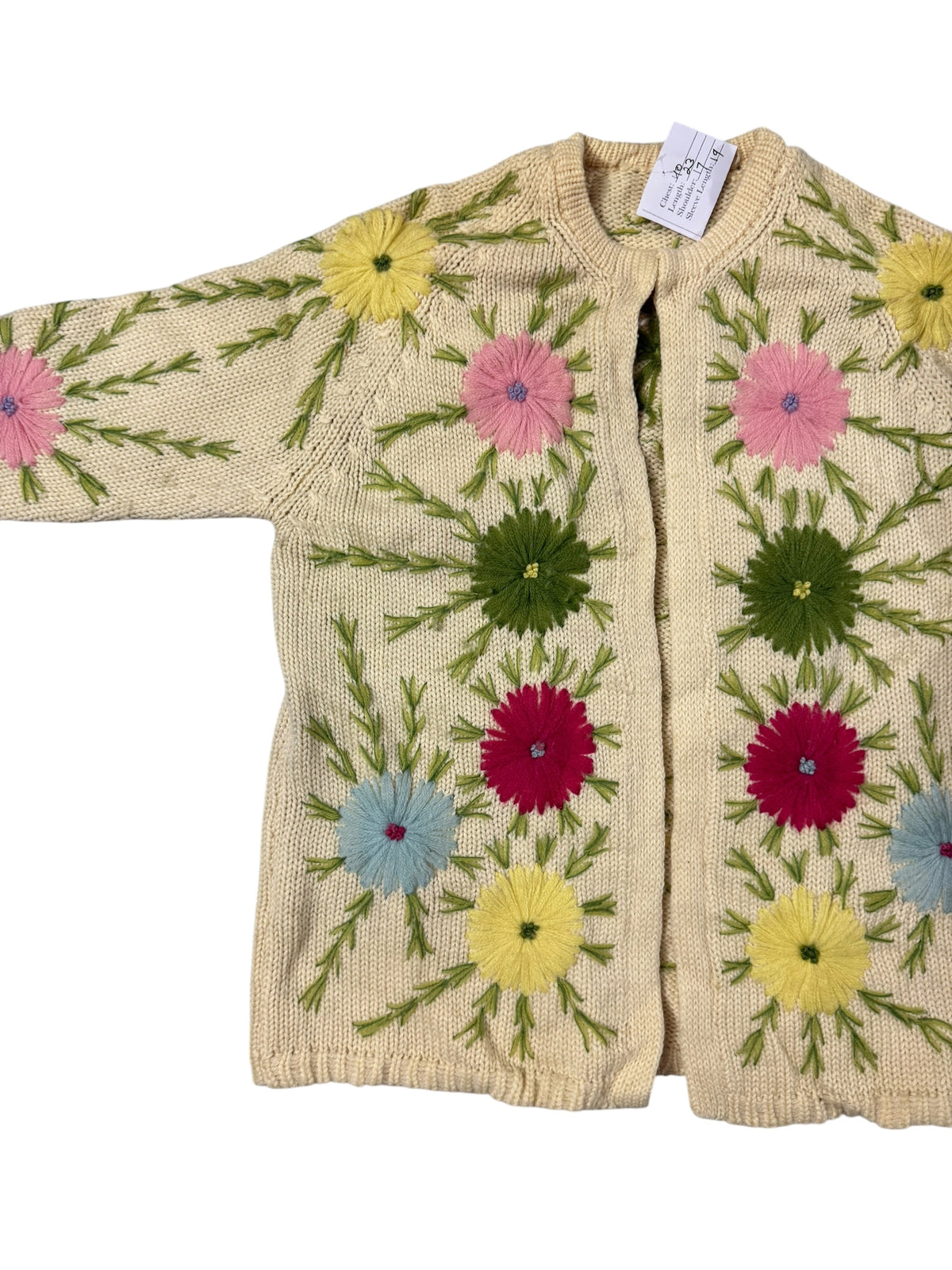 FLORAL Woolen Sweater